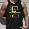 Escobar Name Tank Top Geschenke für Ihn