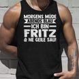 First Name Fritz Tank Top Geschenke für Ihn