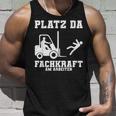 Forklift Forklift Forklift Driver Motif Sayings Tank Top Geschenke für Ihn