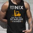 Forklift Driver Forklift Truck Warehouse Tank Top Geschenke für Ihn