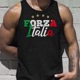 Forza Italia For Italian Football Fans Tank Top Geschenke für Ihn