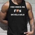 You Make Me Fox Devils Wild Denglisch Spruch Witz Tank Top Geschenke für Ihn