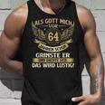 Als Gott Michor 64 Jahren Schuf Birthday Tank Top Geschenke für Ihn