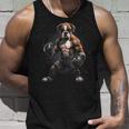 Dog Boxeador De Boxeo Con Gráficos Divertidos Camiseta sin mangas Regalos para él