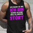 Ich Bleibe So Wie Ich Bin Tank Top Geschenke für Ihn