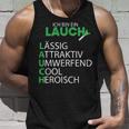 Lauch Ich Bin Ein Lauch Sport Fitness Tank Top Geschenke für Ihn