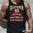 Oldtimer 40 Jahre Birthday Tank Top Geschenke für Ihn