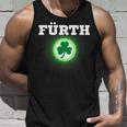 Fürth Football Clover Fan Franken Stadium Green Tank Top Geschenke für Ihn