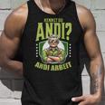 Gardener Farmer Kennst Du Andi Andi Work Sayings Tank Top Geschenke für Ihn