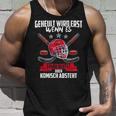 Geheult Wird Erst Wenn Es Stark Blutet Eishockey Tank Top Geschenke für Ihn