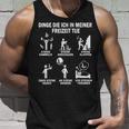 Geologist Dinge Die Ich In Mein Freizeit Tue Geology Tank Top Geschenke für Ihn