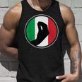 Gesticulación De La Bandera Italiana Italiana Raíces Italianas Y Patrimonio Camiseta sin mangas Regalos para él