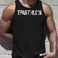 For Triathletes Sportsmen Retro Triathlon Cool Tank Top Geschenke für Ihn