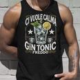 Gin Tonic Ciuole Calma E Gin Tonic Freddo Barista Canotta Regalos para él