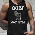 Gin Tonic Scritta Divertente Fan Gin Not Gym Canotta Regalos para él