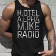 Ham Radio Hotel Alpha Mike Radio Intage Canotta Regalos para él