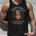 Hammersbaldiking God Of Impatience Tank Top Geschenke für Ihn