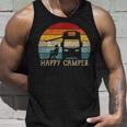 Happy Camper Rv 70S Retro Camperan Camping S Tank Top Geschenke für Ihn