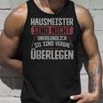 Hausmeister Sinderbal Überlegen Hausmeister Tank Top Geschenke für Ihn