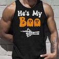 He's My Boo Matching Halloween Pajama Couples He's My Boo Tank Top Gifts for Him