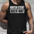 Hinterten Steht Auch Wat Berlinerian Dialekt Schnauze Tank Top Geschenke für Ihn