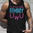 Ich Bin Ein Netter Kleiner Femboy Uwu Crossdressing Crossdresser Tank Top Geschenke für Ihn