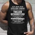 Ich Bin Ein Stolzer Chefinonerdammt Tollen Mitarbeitern Tank Top Geschenke für Ihn