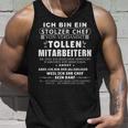 Ich Bin Ein Stolzer Chefonerdammt Tollen Employee Tank Top Geschenke für Ihn