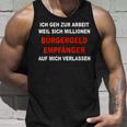 Ich Geh Zur Arbeit Tank Top Geschenke für Ihn