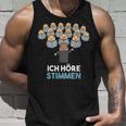 Ich Höre Stimmen Chorleiter Conductor Tank Top Geschenke für Ihn