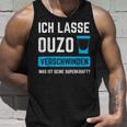 Ich Lassen Ouzoerschwinden Schnaps Greece Tank Top Geschenke für Ihn