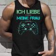 Ich Liebe Es Wenn Mich Meine Frau Zocken Lässt Gamer Tank Top Geschenke für Ihn