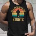 Ich Mache Meine Own Stunts Gipsbein Fussbrochen Tank Top Geschenke für Ihn