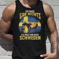 Ich Muss Gar Nichts Ich Muss Nur Nach Sweden Tank Top Geschenke für Ihn