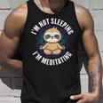 Ich Schlafe Nicht Ich Meditiere Faultierliebhaber Faultier Tank Top Geschenke für Ihn