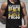 Ich Würde Lieber Bench Press Tank Top Geschenke für Ihn