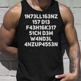 Intelligenz Ist Die Ability Adjusting Leet Geek Speak Nerd Tank Top Geschenke für Ihn