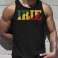 Irie Reggae Music Jamaica Retrointage Rasta Rastafari Tank Top Geschenke für Ihn