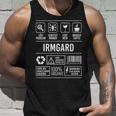 Irmgard Lustig Spruch Nameorname Geburtstag Tank Top Geschenke für Ihn