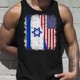 Israel Usa Flag Tank Top Geschenke für Ihn