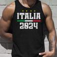 Italien 2024 Italien Flagge Urlaub Reise Tank Top Geschenke für Ihn