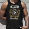 It's A Dearman Thing You Wouldn't Understand Personalized Last Name Dearman Family Crest Coat Of Arm Tank Top Gifts for Him