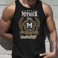 It's A Mitnick Thing You Wouldn't Understand Personalized Last Name Mitnick Family Crest Coat Of Arm Tank Top Gifts for Him