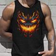 Jack o Lantern Scary Pumpkin Halloween Men Boys Kids Tank Top Gifts for Him