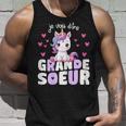 Jeais Être Grande Soeur Licorne Annonce Grossesse Soeur Débardeur e Cadeaux pour lui