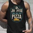 Jiu Jitsu Rotolerà Per Pizza Divertente Bjj Grappling Master Canotta Regalos para él