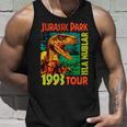 Jusrassic Park Isla Nublar 1993 Tour Poster Canotta Regalos para él