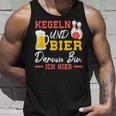 Kegel Und Bier Tank Top Geschenke für Ihn