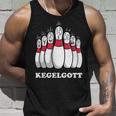 Kegelgott Tank Top Geschenke für Ihn