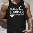 Koch Chefkoch Küchen Chef Du Stehst Dem Schöpfer Text In German Tank Top Geschenke für Ihn